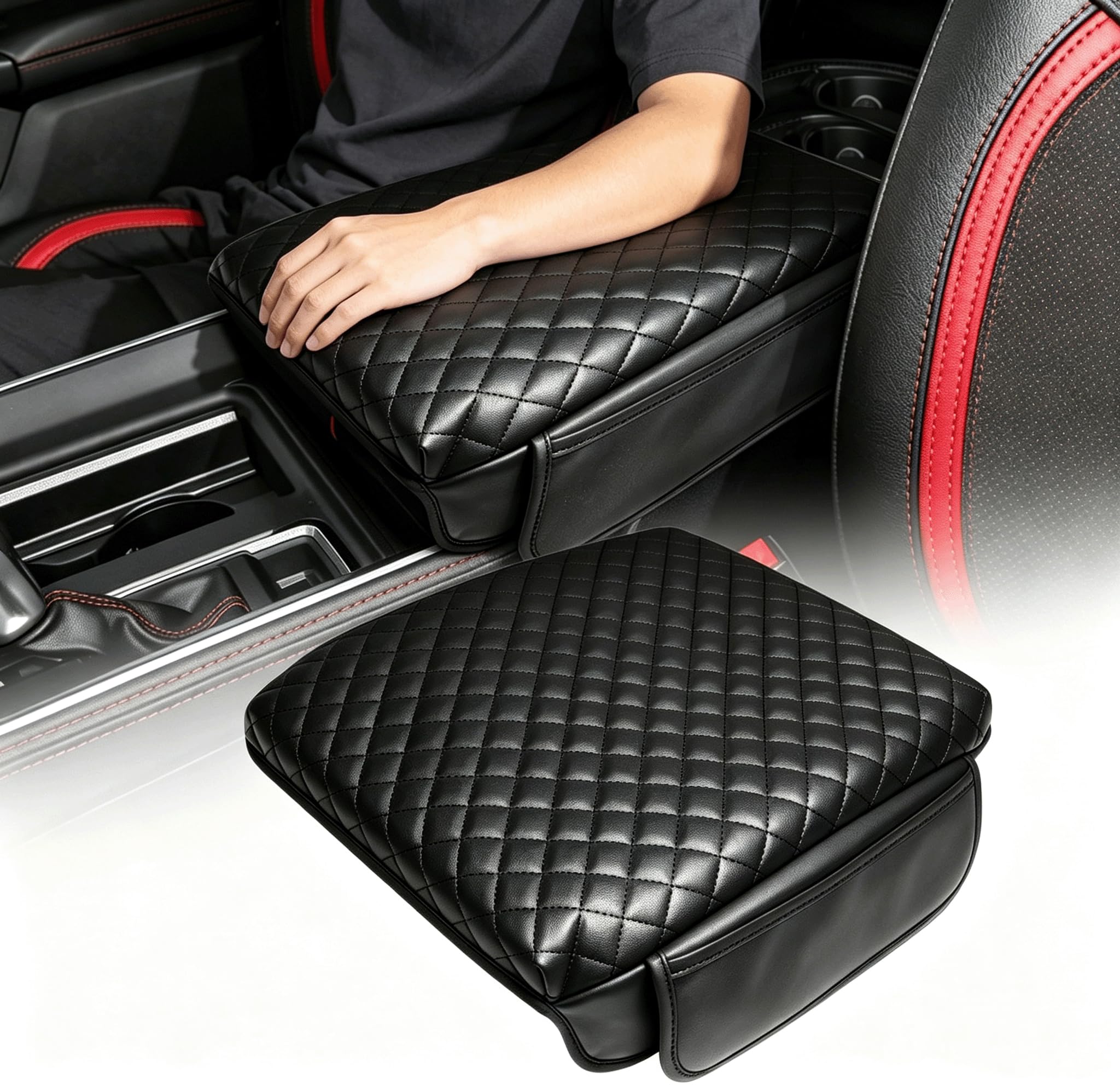 LINOAH front view center console cover shows sleek upgrade and improved comfort