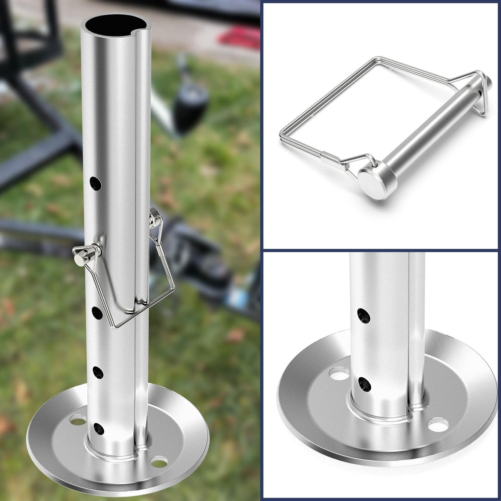 Linone pin hole and adjustment holes showing secure height locking benefit