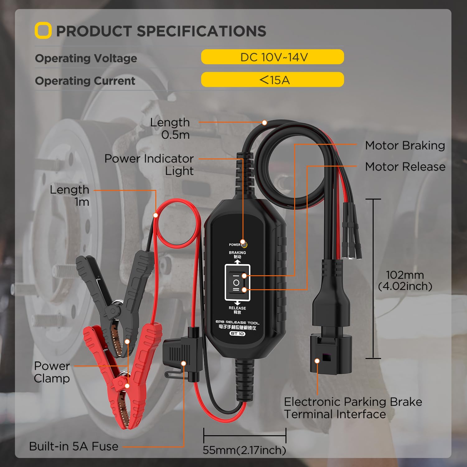 LINXINO on garage bench beside tools illustrating professional rescue and service use