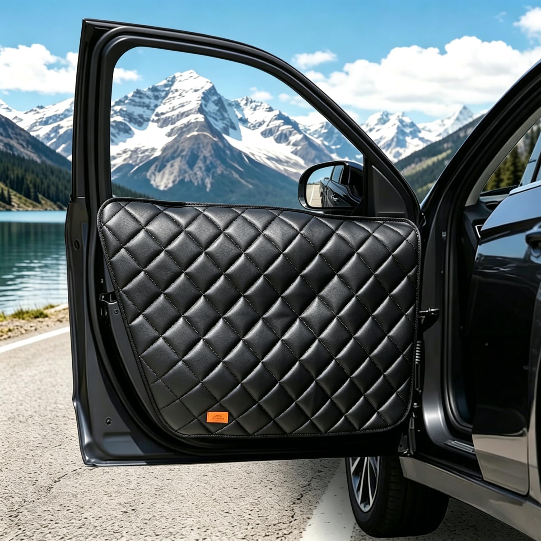 Lioraix front view showing full door protection and neat fit