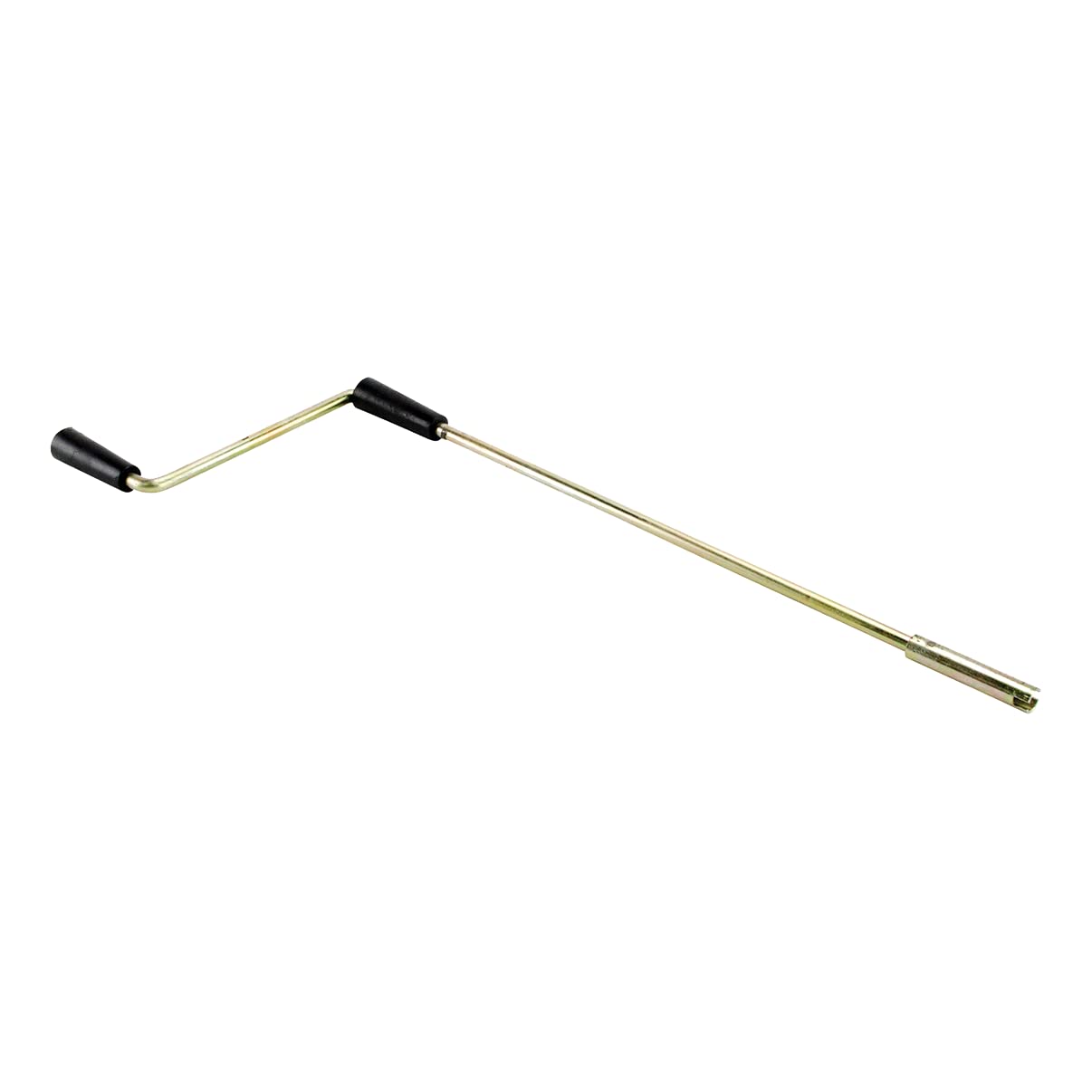 Lippert crank handle in replacement packaging showing ready-to-use backup benefit