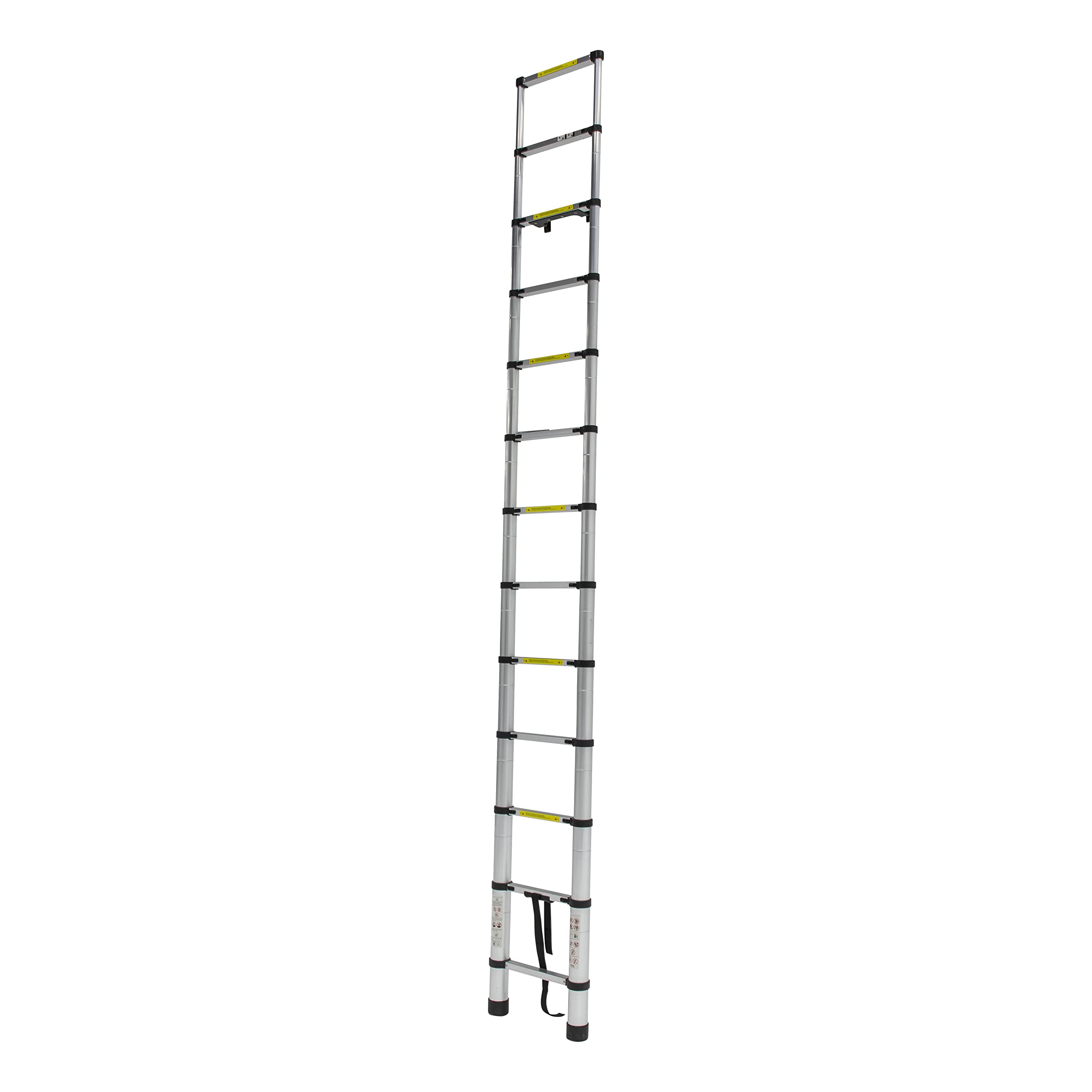Lippert On-The-Go ladder front view showing compact profile and portability