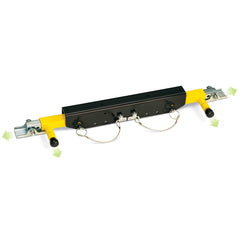 Lippert Components close-up of adjustable leg with hardware for reliable ground contact