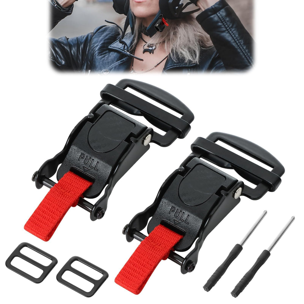 Liqqlex front view packaging showing two buckles and quick identification benefit