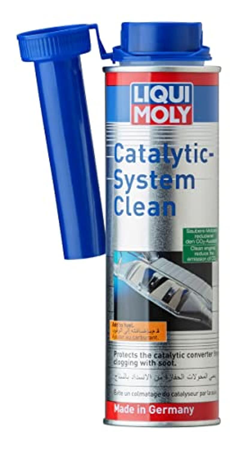 Liqui Moly bottle front label showing product identity and benefits