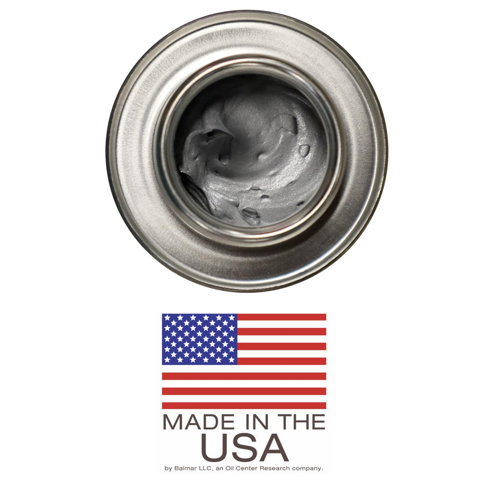 Liquid-O-Ring HT-2001 8oz container held in hand to show size and convenient workshop use