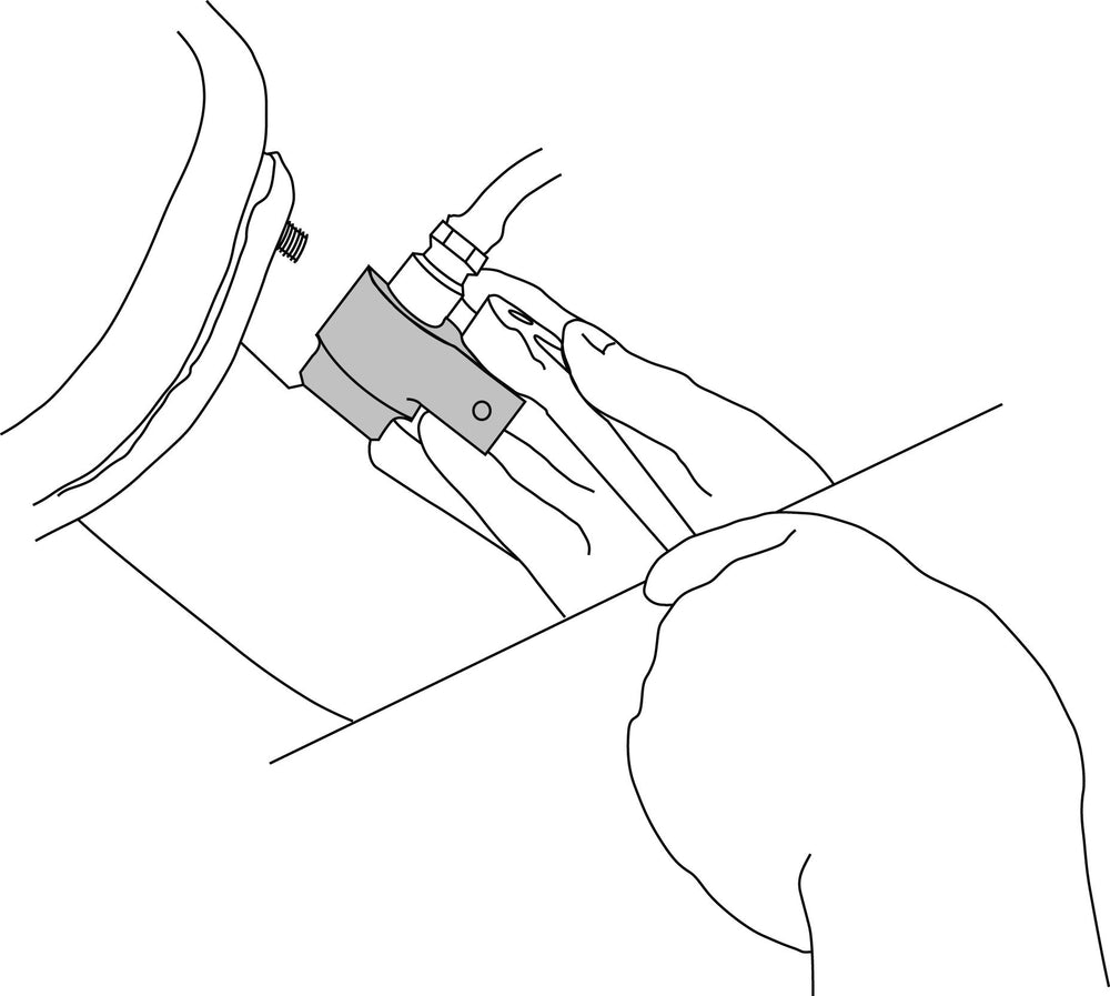 Lisle 12390 in use on oxygen sensor demonstrating safe removal benefit