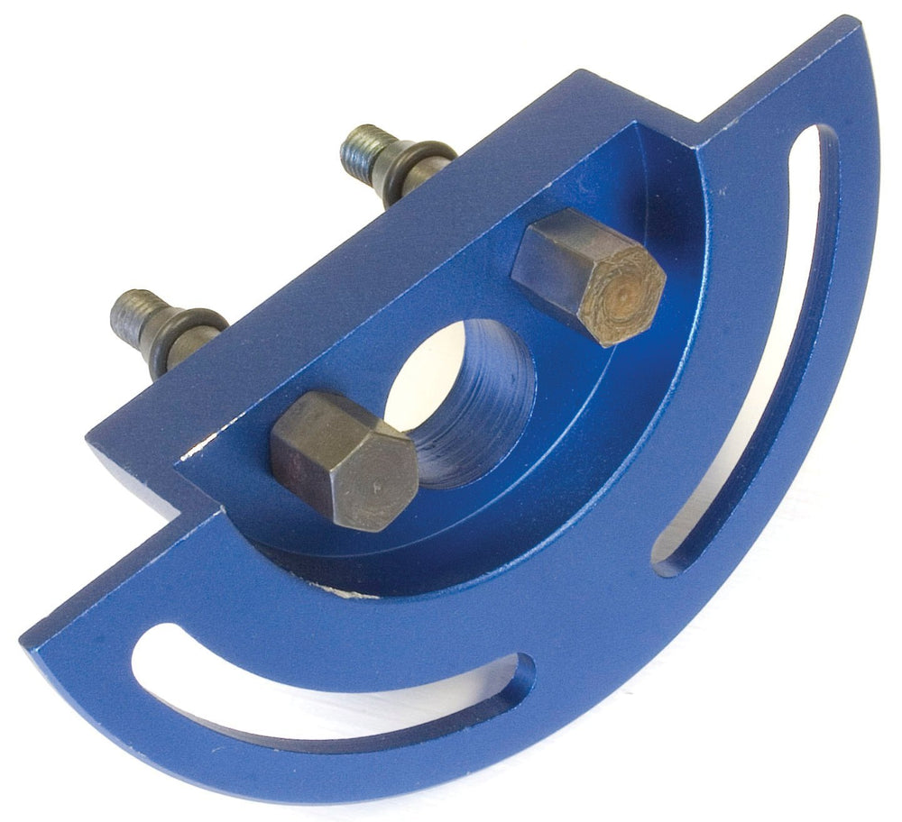 Lisle 13800 front view showing compact holder and mounting points, protects timing