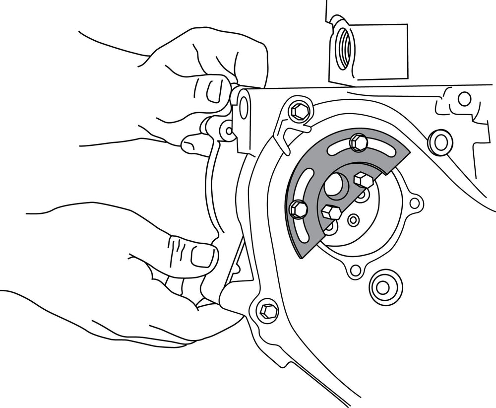 Lisle 13800 in use on Ecotec engine securing sprocket, prevents timing slip