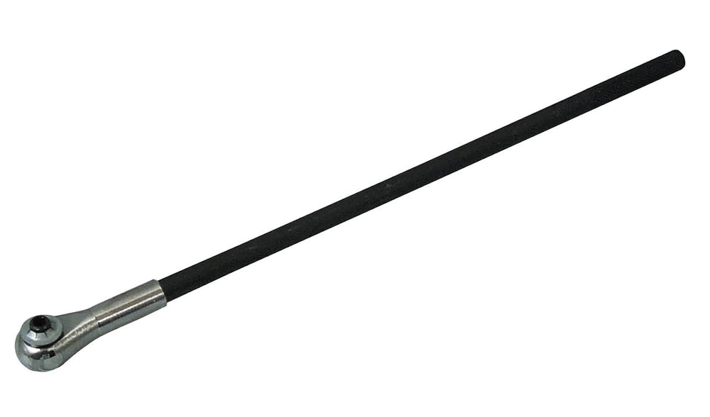Lisle headlight ratchet front view showing head and long handle for improved access