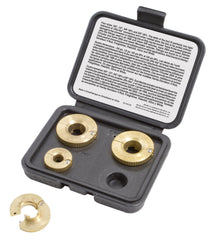 Lisle low-profile disconnect set front view with case open showing organized tools and quick access