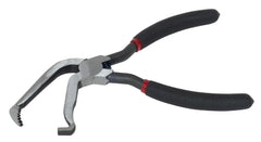Lisle 37980 pliers front angle showing dual durometer grips for comfort