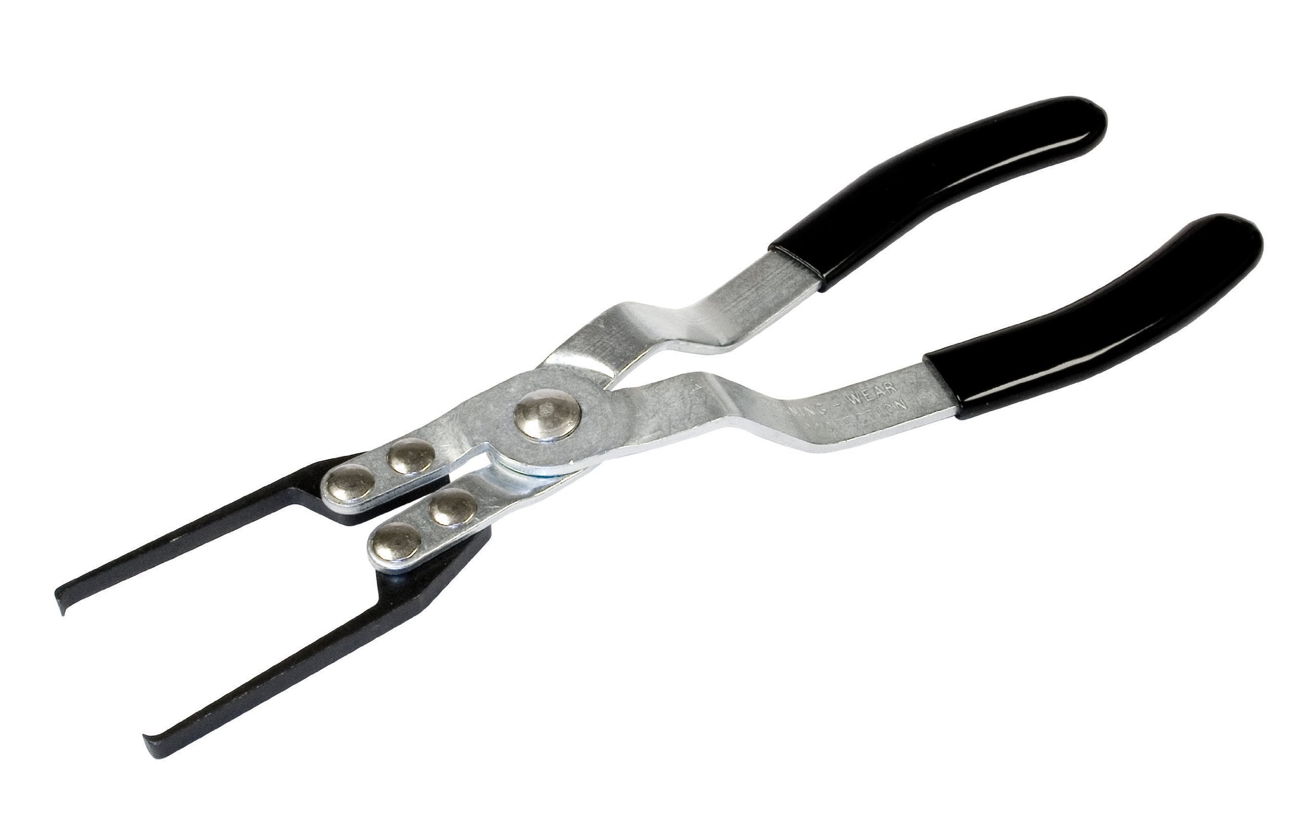 Lisle 46950 front view showing full pliers for easy identification and storage benefit