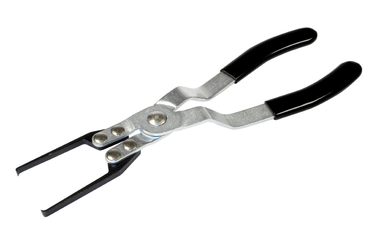 Lisle 46950 front view showing full pliers for easy identification and storage benefit
