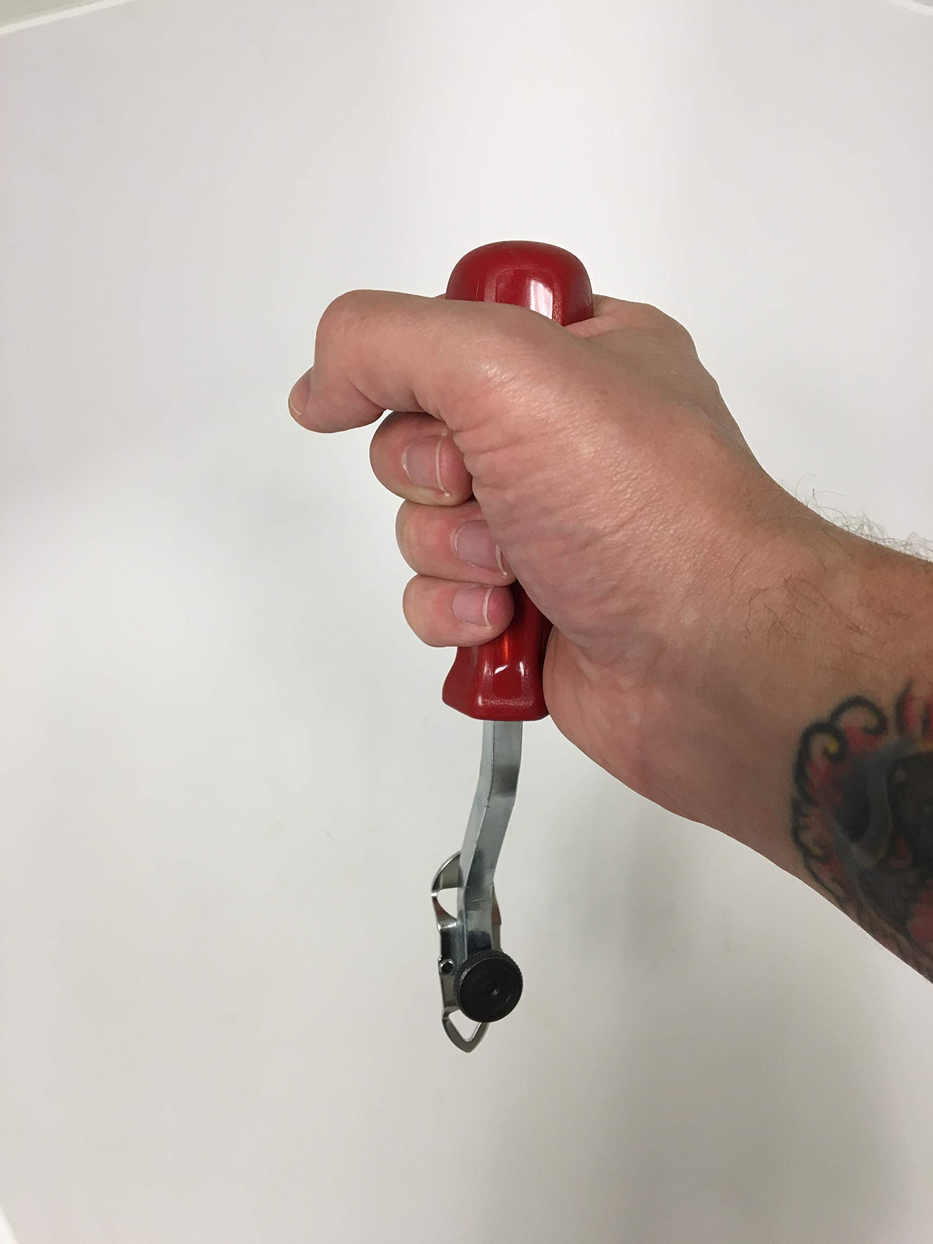 Lisle close-up of double-ended swiveling tip demonstrating 90-degree rotation benefit