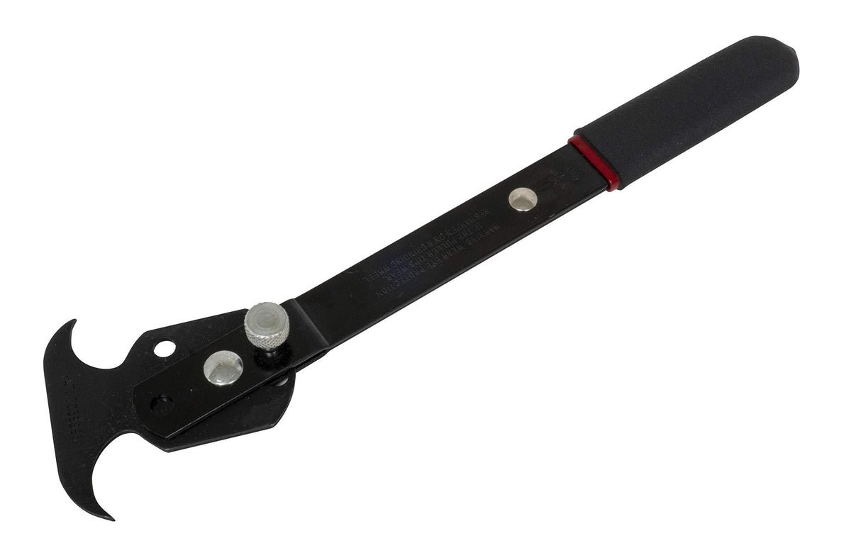 Lisle 56650 front angle view showing adjustable head and benefits for tight access