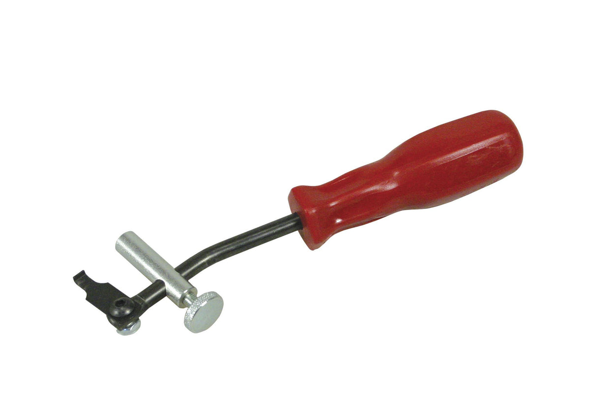 Lisle 58430 front view showing full tool and easy leverage for safer seal removal