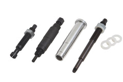 Lisle 65700 kit front view showing tools and case for safe broken plug removal