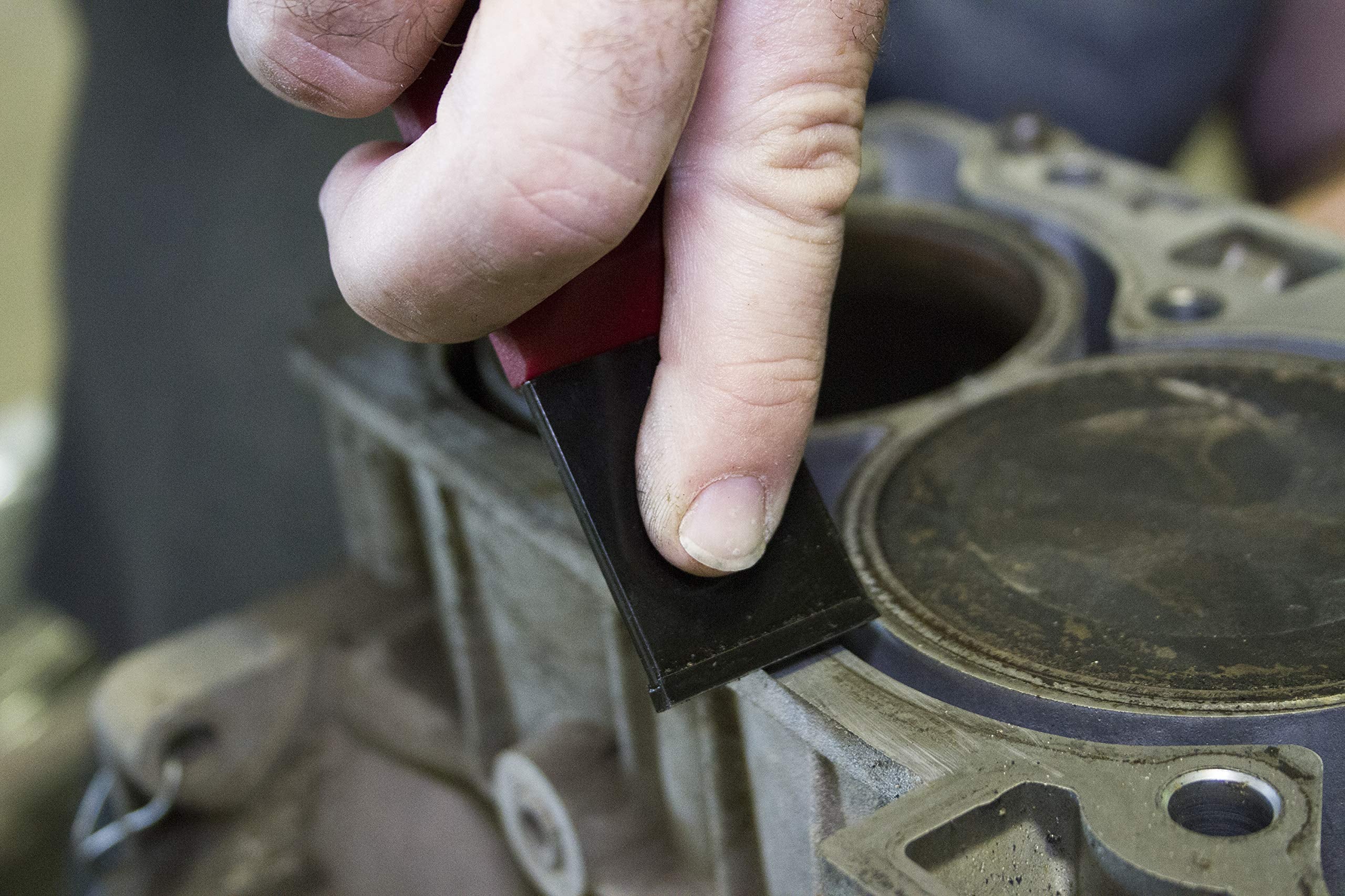 Lisle carbide tip closeup highlighting precision ground edge for longer cutting life