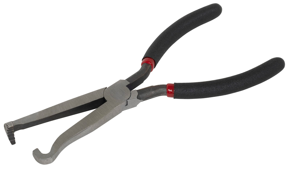 Lisle 37960 front view showing 8-inch pliers and dual-durometer grips for secure control