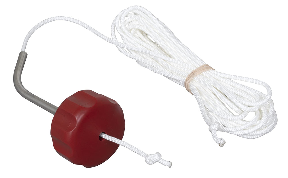 Lisle gasket rope insert tool front view showing tip and ergonomic shape, aids accurate seating