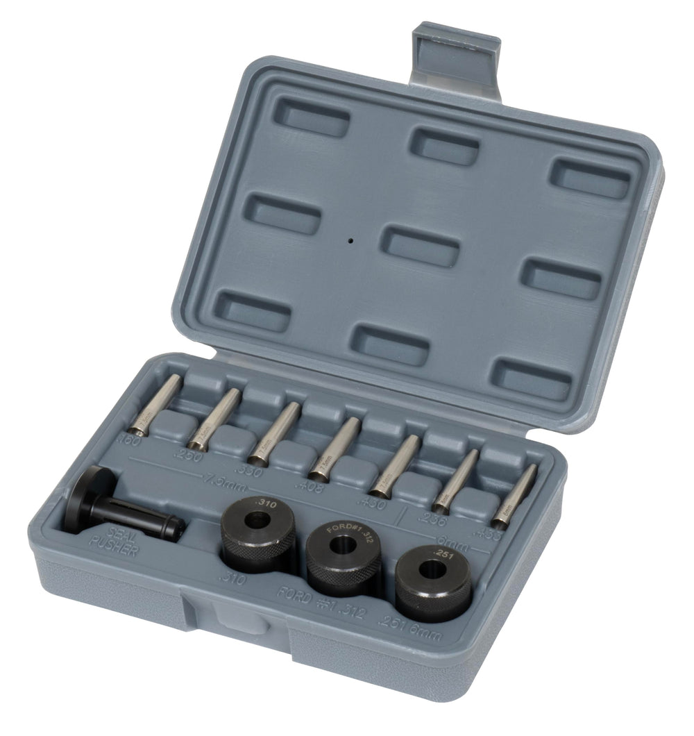 Lisle kit front view showing case and organized tools for quick identification and workshop efficiency