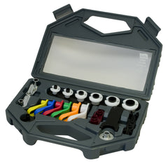 Lisle master disconnect set front view showing compact case for organized storage