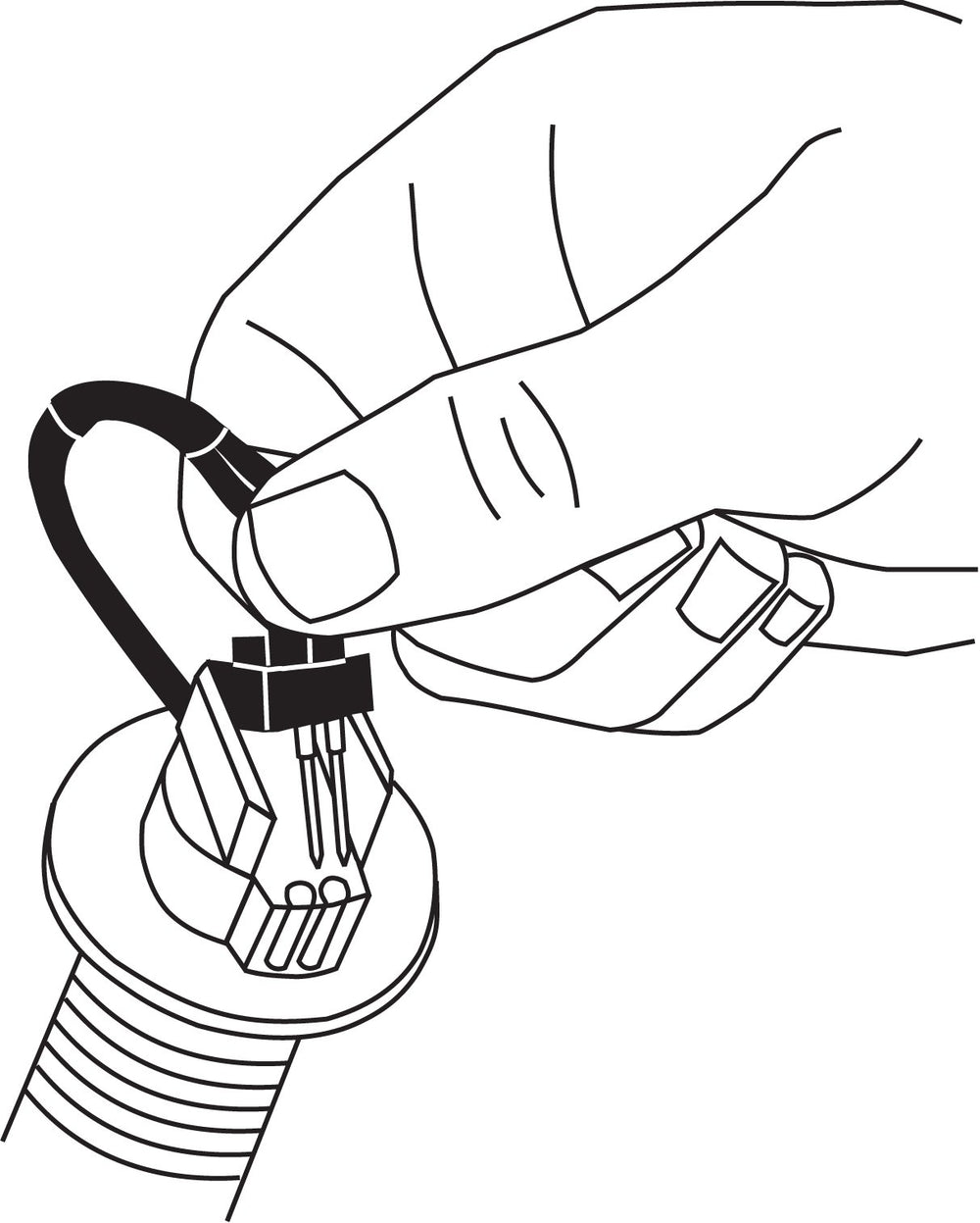 Lisle noid light lifestyle garage shot showing tool aiding diagnostics
