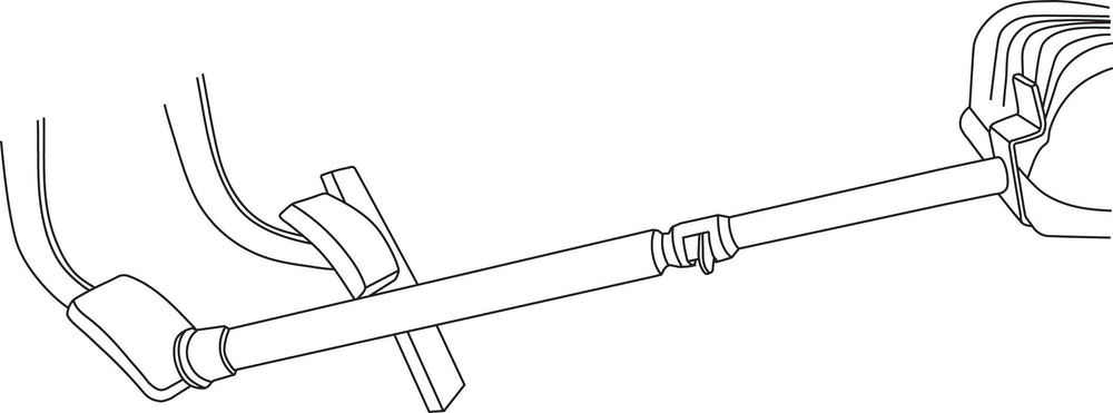 Lisle 21520 close-up of telescoping lock showing secure adjustment and reliable hold
