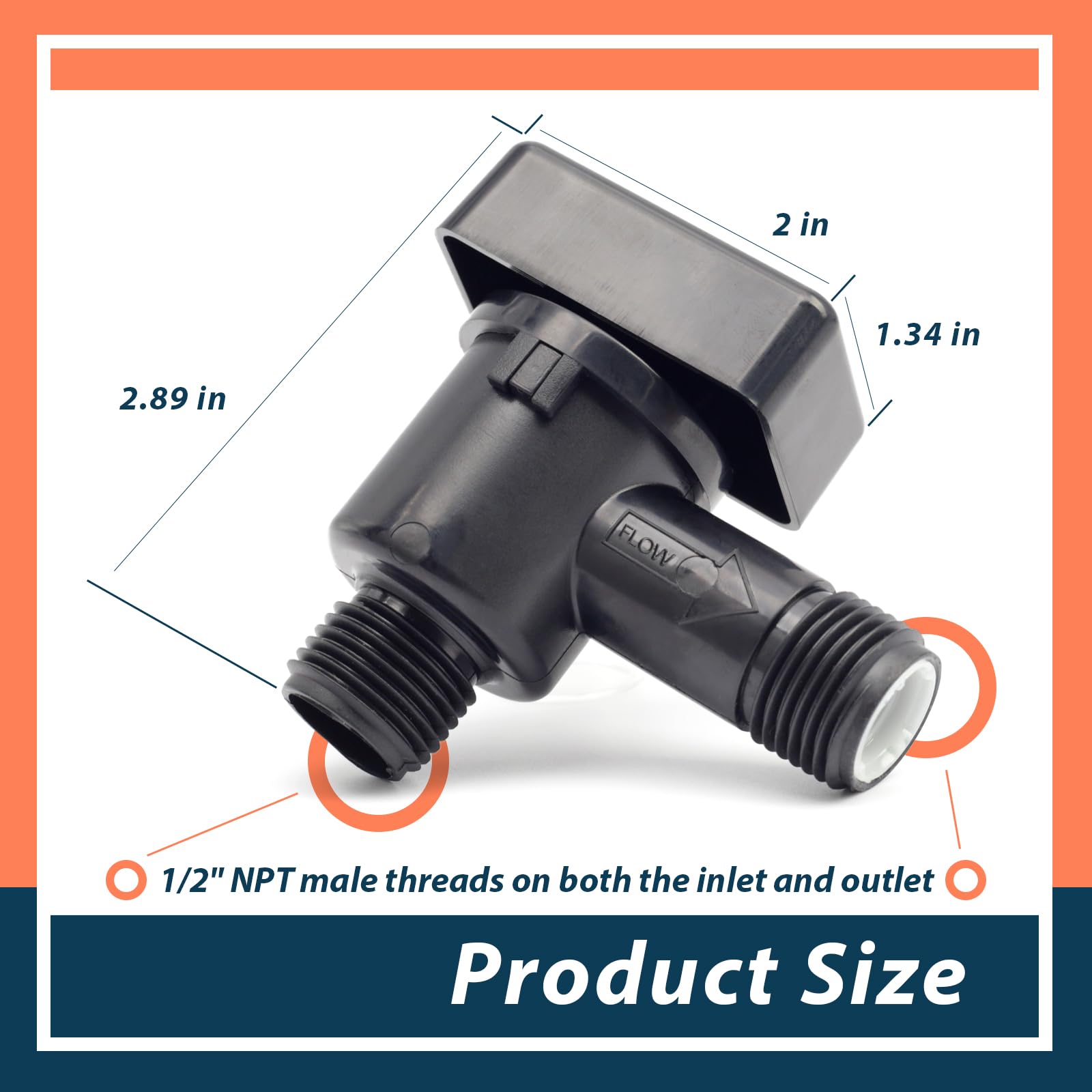 Lisnhlin check valve close-up of seal showing leak-resistant benefit