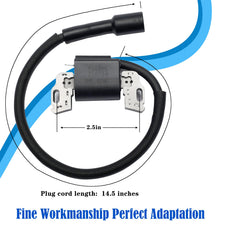 Lisnhlin ignition coil side profile highlighting compact design and durable housing
