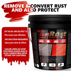LISRUX rust converter texture closeup showing smooth consistency for easy brushing