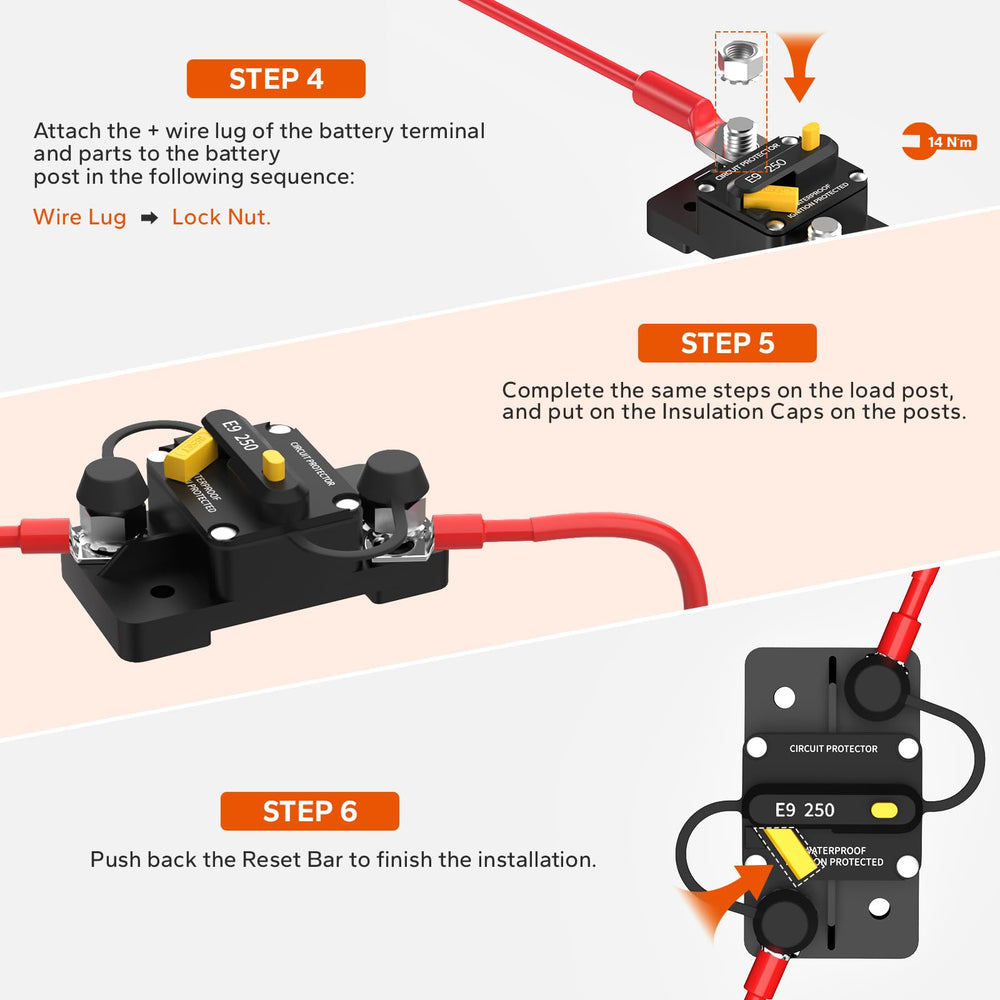 LiTime wiring connection detail demonstrating simple cable attachment