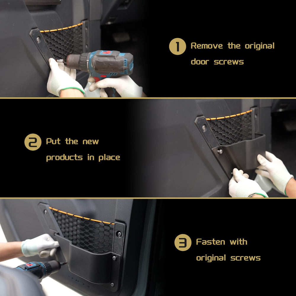 LitMiRaCle installation step with original screw reuse for quick mount