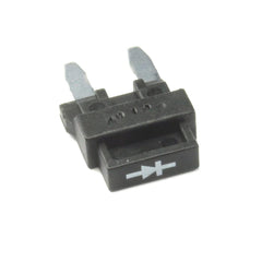Littelfuse 02400104P front view in mini fuse holder showing fit and easy replacement benefit