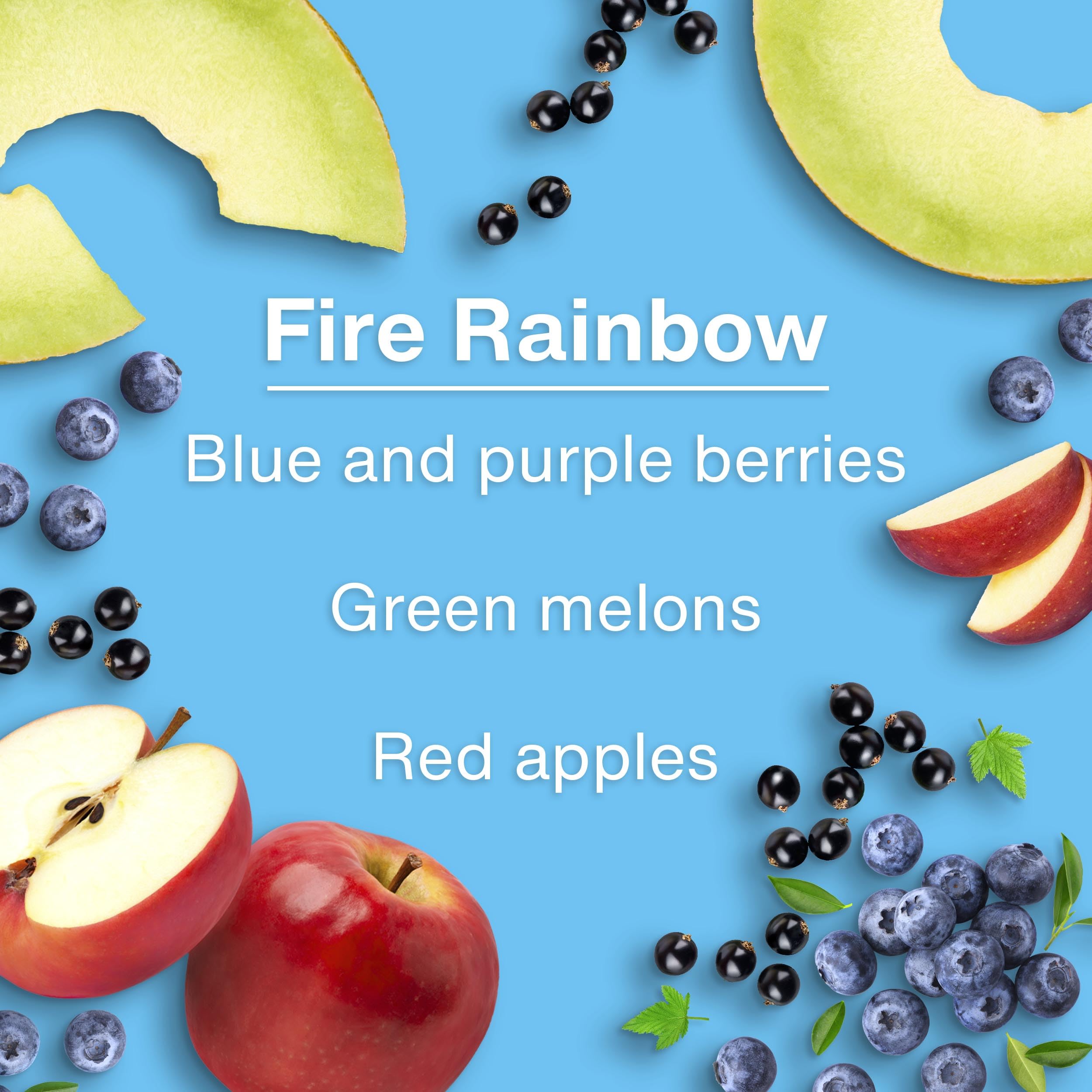 LITTLE TREES Fire Rainbow staged in bathroom for bright fruity freshness