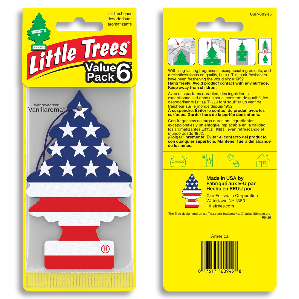 LITTLE TREES close-up of tree card texture showing durable scent material