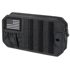 LIVANS front view showing organized pockets and compact profile for tidy cabin storage