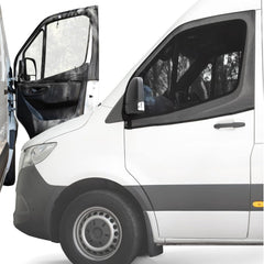 Living in a Bubble front view installed showing sealed door and airflow benefit