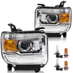 LIWEDFG front view chrome housing showing exact OE fit and restored appearance