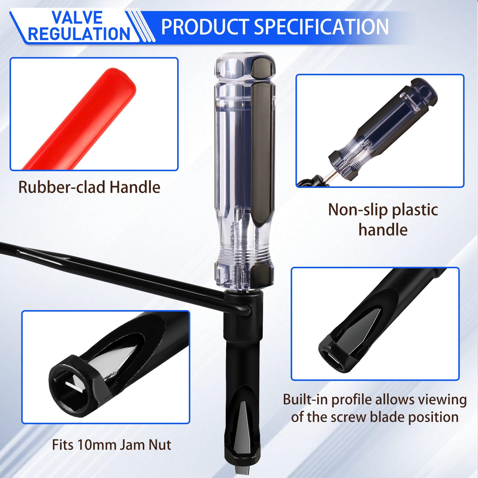 lizenoz handle knurling detail offering secure grip even with oily hands