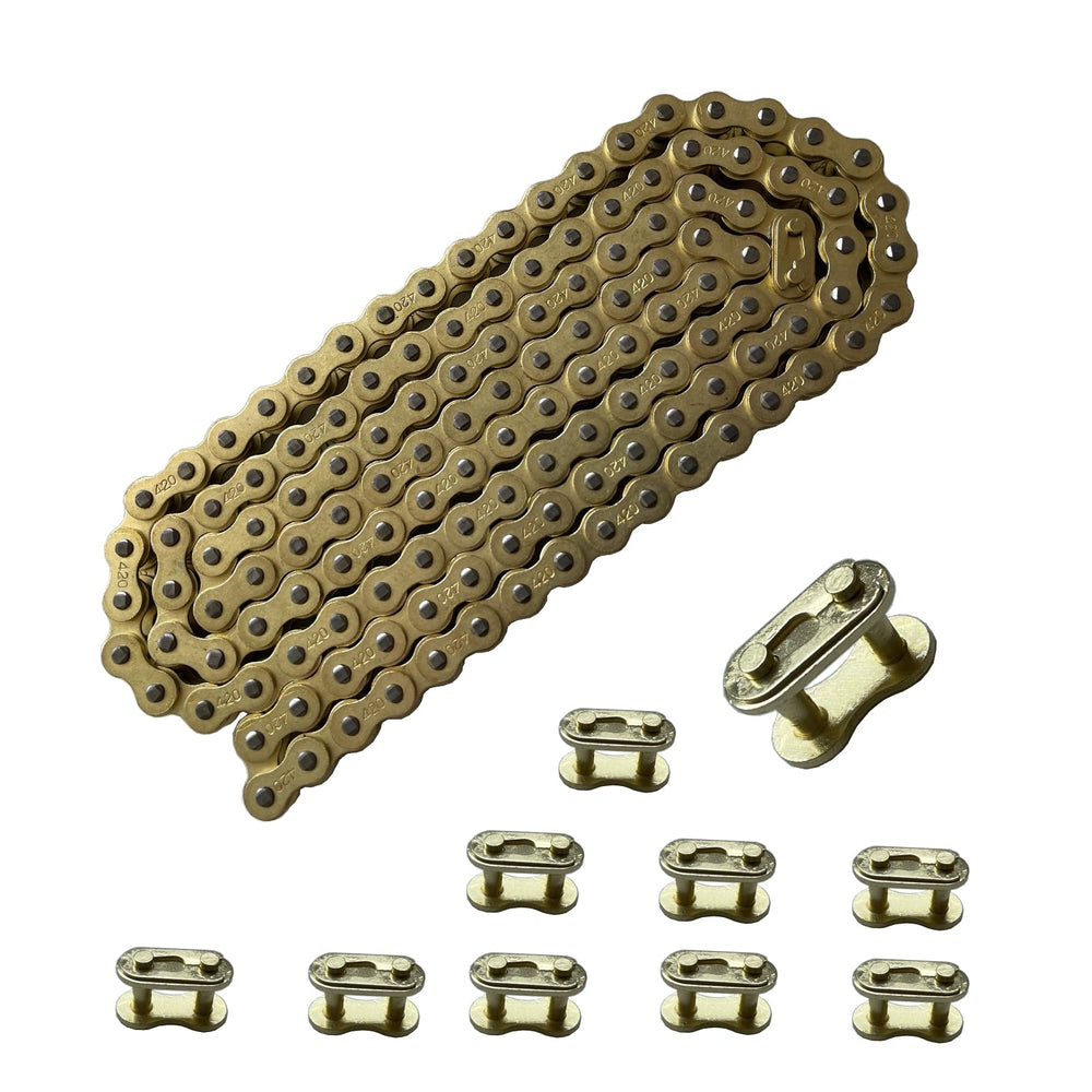 LKSM chain on off-road bike in action illustrating durability during rides