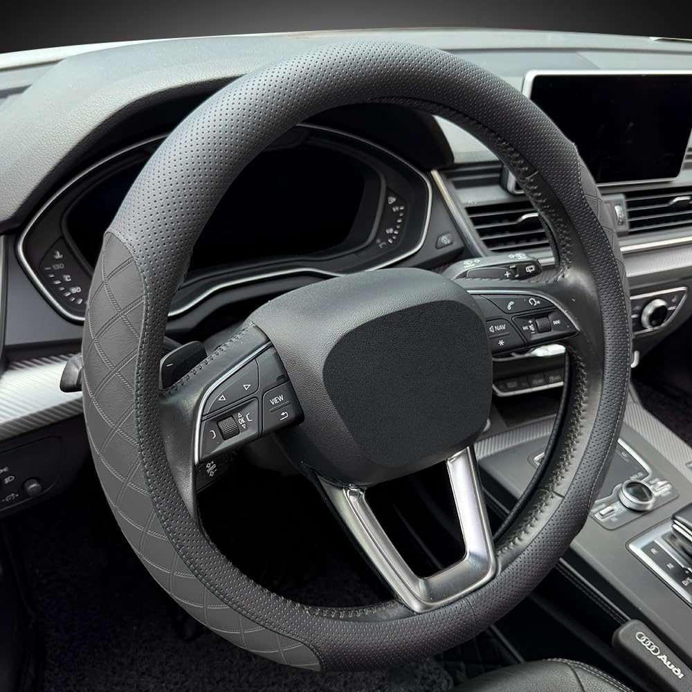 LKWLIKEI lifestyle shot in car highlighting elevated interior comfort