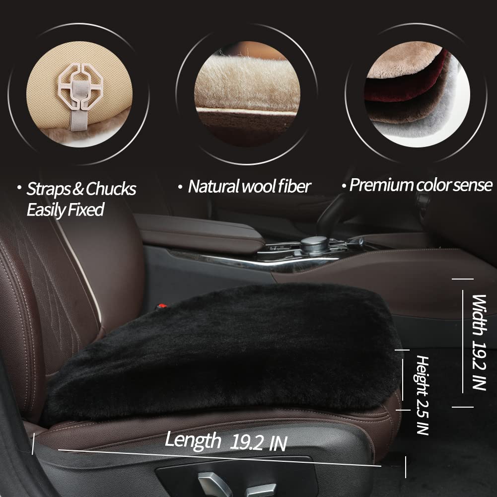 LLB cushion installed on car driver seat providing added comfort