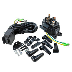 LLNSEAUTO front view of solenoid and switch showing control kit benefits