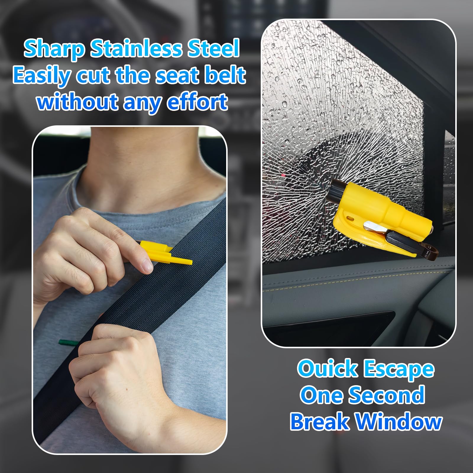 LLXGAB detail showing seatbelt buckle clearance and unobstructed fit