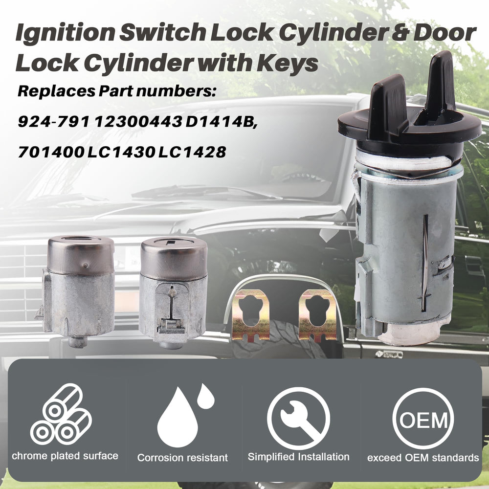 LLYZFED ignition cylinder close-up highlighting precise machining and durability