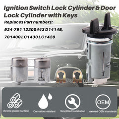 LLYZFED ignition cylinder close-up highlighting precise machining and durability