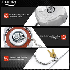 LOBIUTIYA dust cover with keys showing protection and organized access