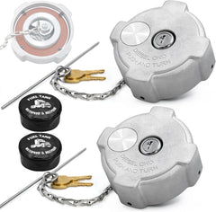 LOBIUTIYA front view showing cap assembled and durable aluminum finish